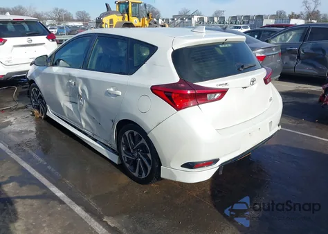 2017 Toyota Corolla Im z USA, uszkodzony, nr VIN JTNKARJE6HJ546503